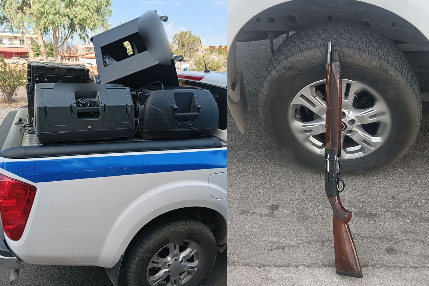 Όπλα, ηχεία, κάμερες παρακολούθησης και συλλήψεις η λεία της αστυνομικής επιχείρησης σε Ζεφύρι και Άνω Λιόσια (φωτό-βίντεο)