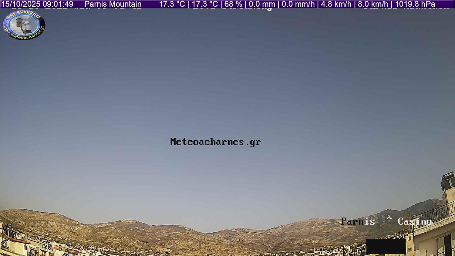 Meteoacharnes: Από βδομάδα δείχνουν πιο ενισχυμένες βροχοπτώσεις. Με σκαμπανεβάσματα η θερμοκρασία. Η πρόγνωση για Αχαρνές, Ίλιον & Φυλή