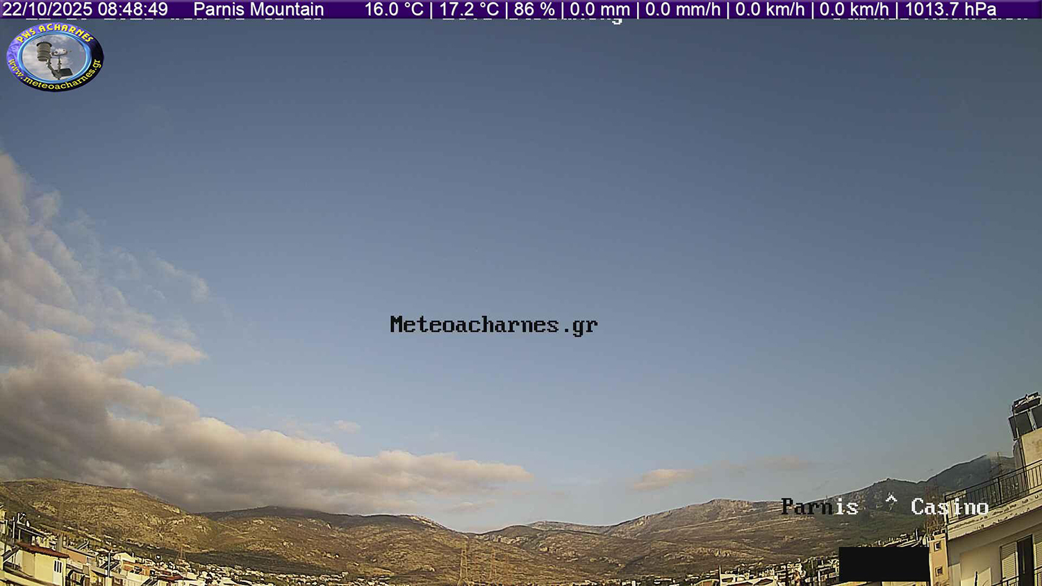 Meteoacharnes: Άστατος ο καιρός, πλήρως εναρμονισμένος με την εποχή. Παροδική θερμοκρασιακή άνοδος. Η πρόγνωση για Αχαρνές, Ίλιον & Φυλή