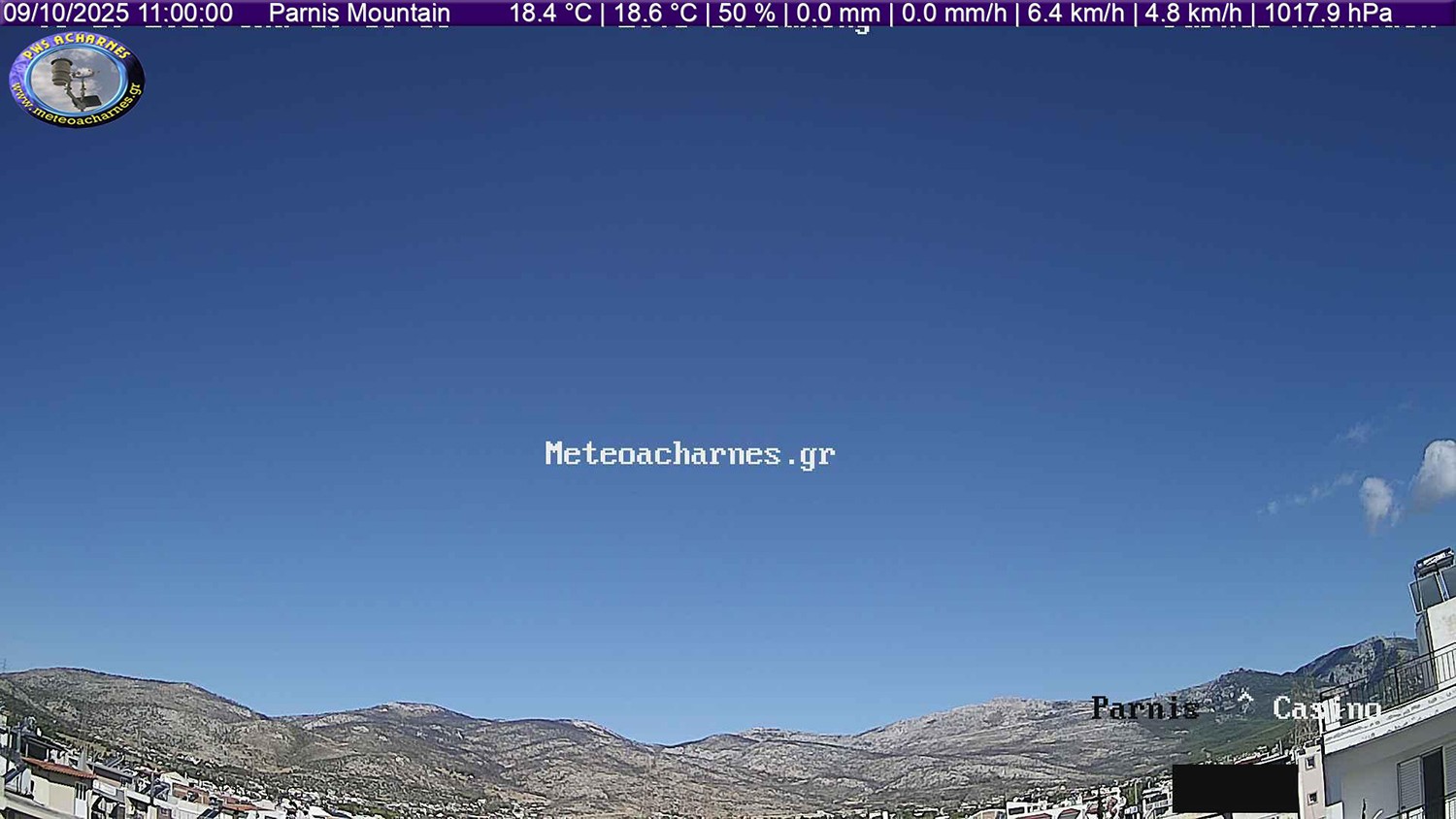 Meteoacharnes: Φθινοπωρινός καιρός, με θερμοκρασίες λίγο πιο κάτω από τη μέση της εποχής. Δεν αργούν οι βροχές. Η πρόγνωση για Αχαρνές, Ίλιον & Φυλή