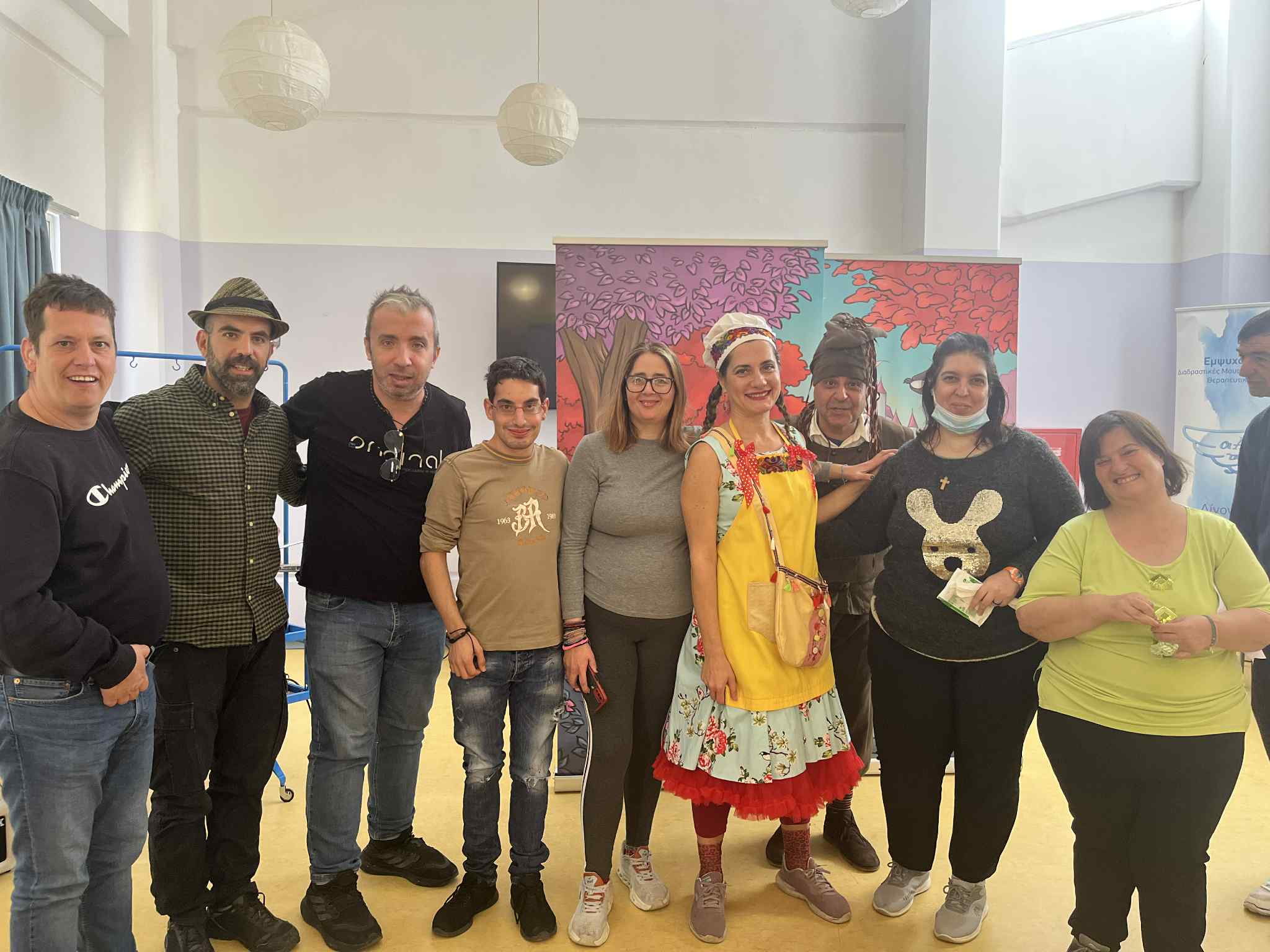 Οι «Άγγελοι της Χαράς» σκόρπισαν χαμόγελα στο ΚΔΑΠ ΜΕΑ «ΑΡΩΓΗ» και στο «Βαμβακάρειο» Ίδρυμα