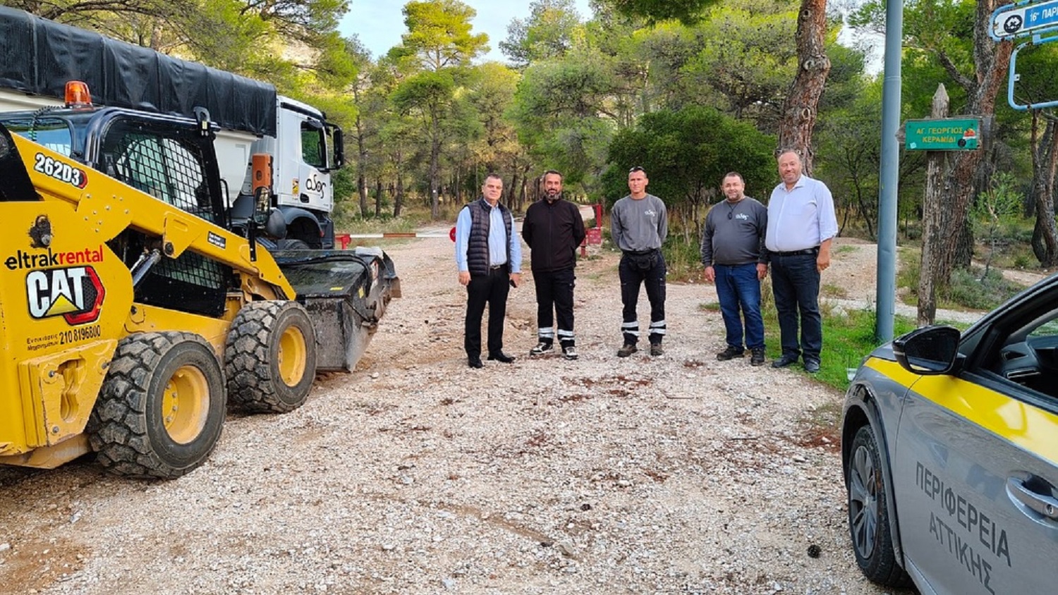 Ξεκίνησαν εργασίες ασφαλτόστρωσης και διαγράμμισης σε τμήμα της Λεωφόρου Πάρνηθος με πρωτοβουλία του Αντιπεριφερειάρχη Δημήτρη Δαμάσκου