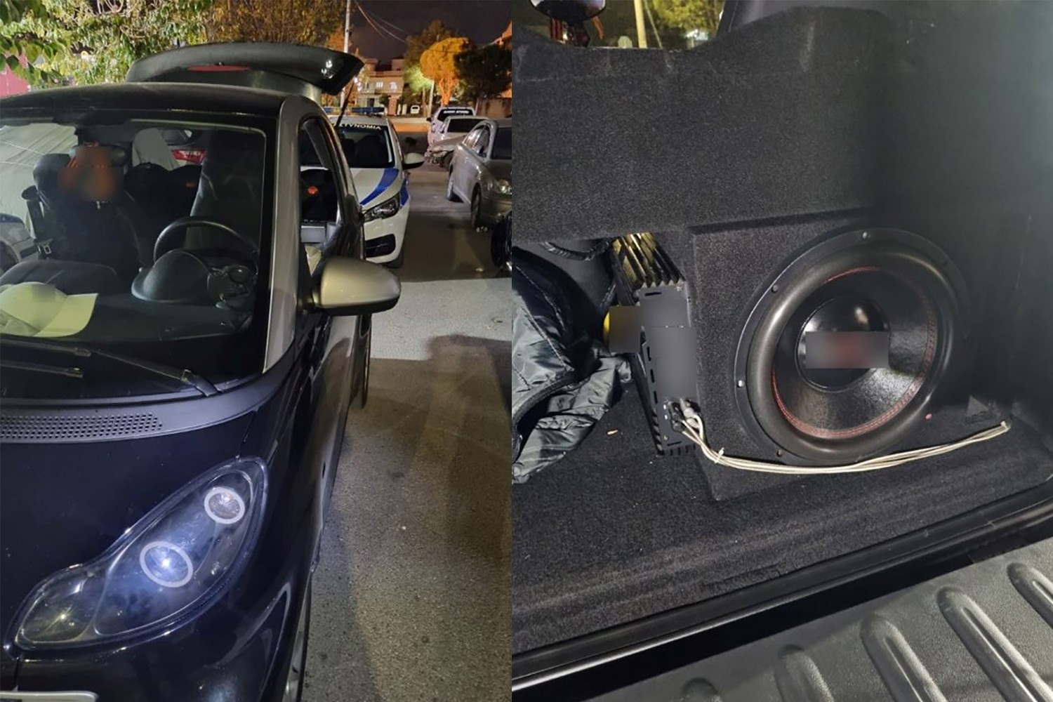 Άνω Λιόσια: Ένα ακόμα όχημα που είχε μετατραπεί σε… disco club κατέσχεσε η αστυνομία