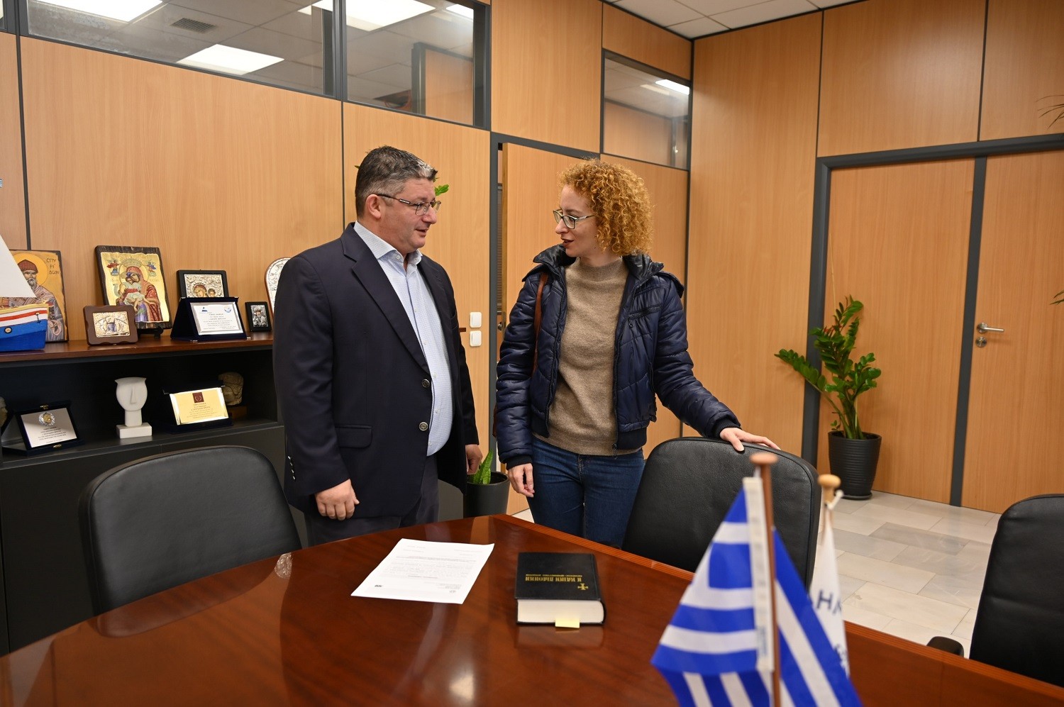 Ορκωμοσία νέας υπαλλήλου στον Δήμο Αχαρνών