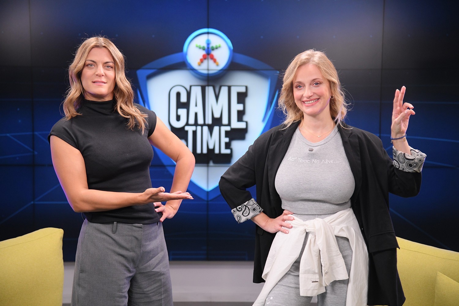 Η Λένα Δροσάκη στο ΟΠΑΠ Game Time κάνει challenge στην Αθηνά Οικονομάκου