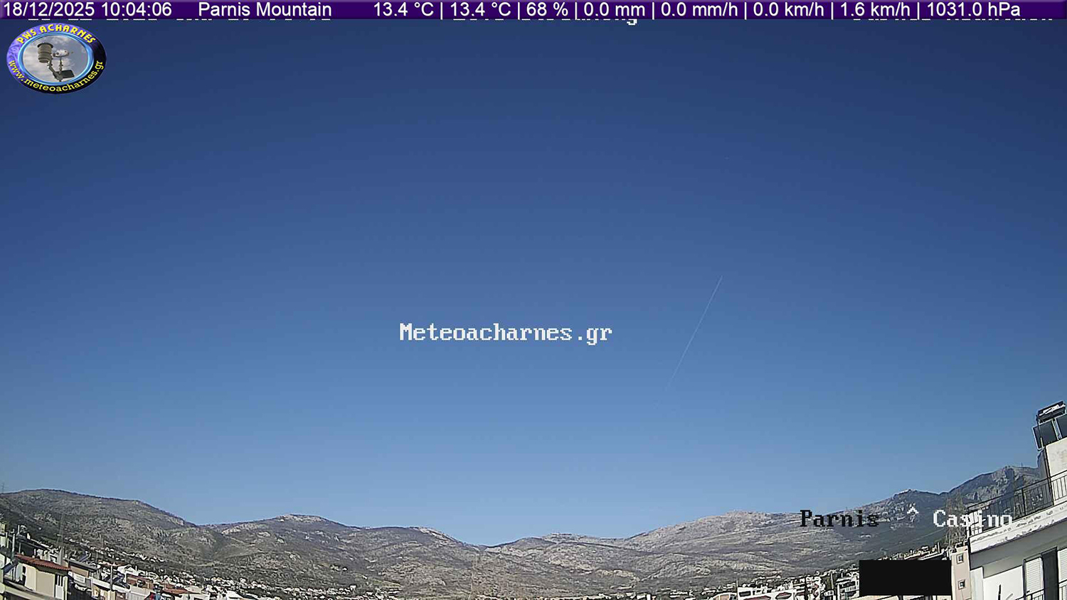 Meteoacharnes: «Σβήνει» ο αντικυκλώνας, αλλά δεν περιμένουμε κάτι ιδιαίτερο από Χειμώνα Χριστουγεννιάτικα. Η πρόγνωση για Αχαρνές, Ίλιον & Φυλή