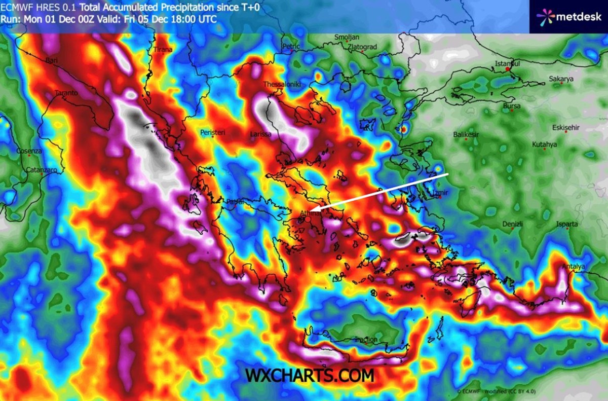 Meteoacharnes: Εισβάλει από σήμερα η… δίδυμη αδερφή της «ADEL». Οι νέες βροχές, καταιγίδες, χιονοπτώσεις. Η πρόγνωση για Αχαρνές, Ίλιον & Φυλή
