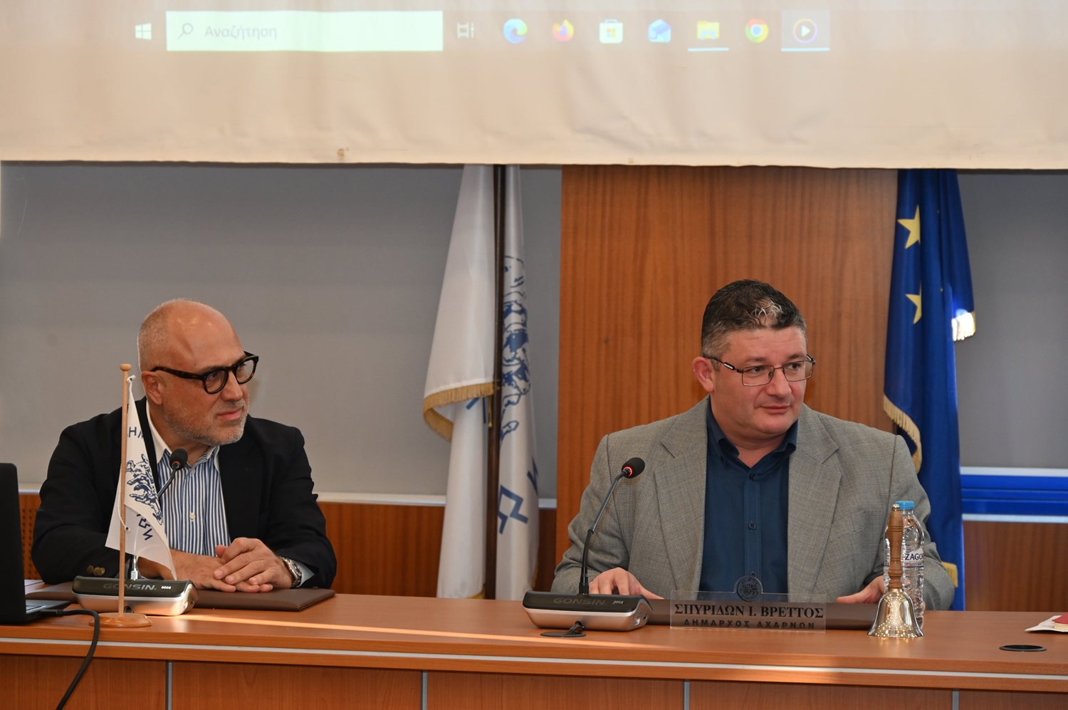 Την ανάπλαση των λεωφόρων Φιλαδελφείας και Δημοκρατίας παρουσίασε ο Δήμαρχος Σπύρος Βρεττός – Έργο «ανάσα» για κυκλοφορία και ασφάλεια