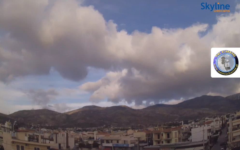Meteoacharnes: Δυνητικά επικίνδυνες οι βροχοπτώσεις της Τετάρτης. Και στα βουνά κάτι λίγο από χιονοπτώσεις. Η πρόγνωση για Αχαρνές, Ίλιον & Φυλή