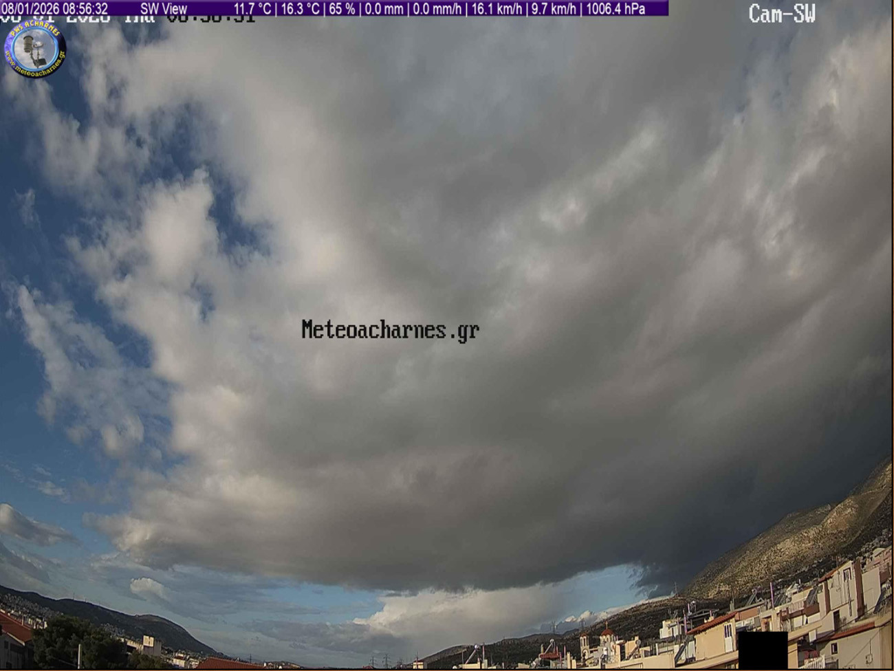 Meteoacharnes: Θυελλώδεις οι άνεμοι σήμερα. Πέφτει η θερμοκρασία, αλλά έρχεται νέα σημαντική κακοκαιρία. Απών ο υετός. Η πρόγνωση για Αχαρνές, Ίλιον & Φυλή