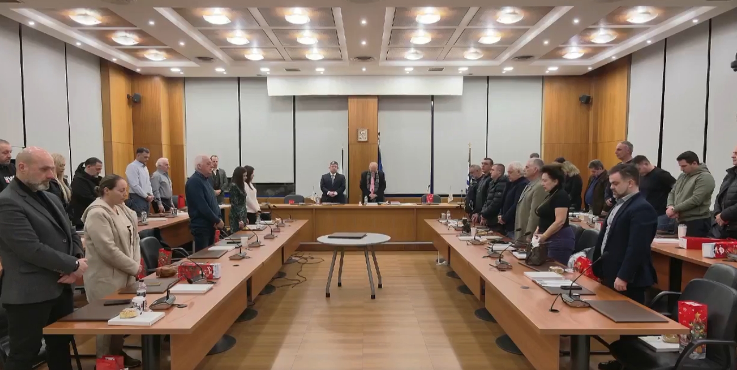 Δημοτικό Συμβούλιο Αχαρνών: Ενός λεπτού σιγή στη 3η συνεδρίαση στην μνήμη του Χαράλαμπου (Μπάμπη) Ορφανίδη – Δεν κόπηκε η βασιλόπιτα