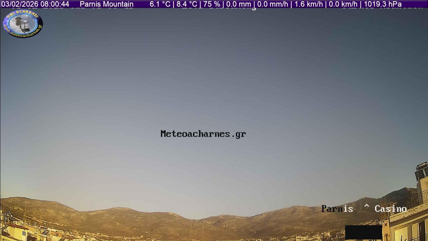 Meteoacharnes: Ηλιοφάνεια σήμερα πριν τις βροχές και την πτώση στη θερμοκρασία. Οι νέες χιονοπτώσεις. Η πρόγνωση για Αχαρνές, Ίλιον & Φυλή