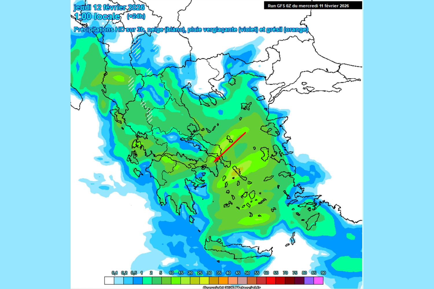 Meteoacharnes: Διαταραχή της Τετάρτης: Φέρνει βροχές, καταιγίδες, χαλάζι. Πότε θα επηρεάσει εμάς, πόσο και μέχρι πότε. Η πρόγνωση για Αχαρνές, Ίλιον & Φυλή