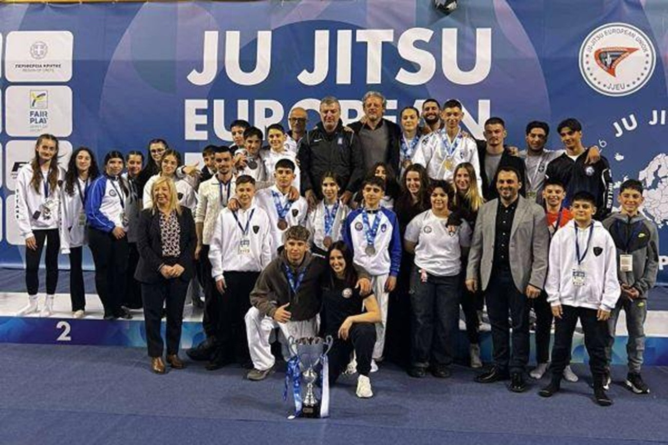 Σημαντικές επιτυχίες για τον Α.Σ. «Πολύμαχον» Πετρούπολης στο Ευρωπαϊκό Πρωτάθλημα Ζίου Ζίτσου-Συγχαρητήρια Βαγγέλη Σίμου