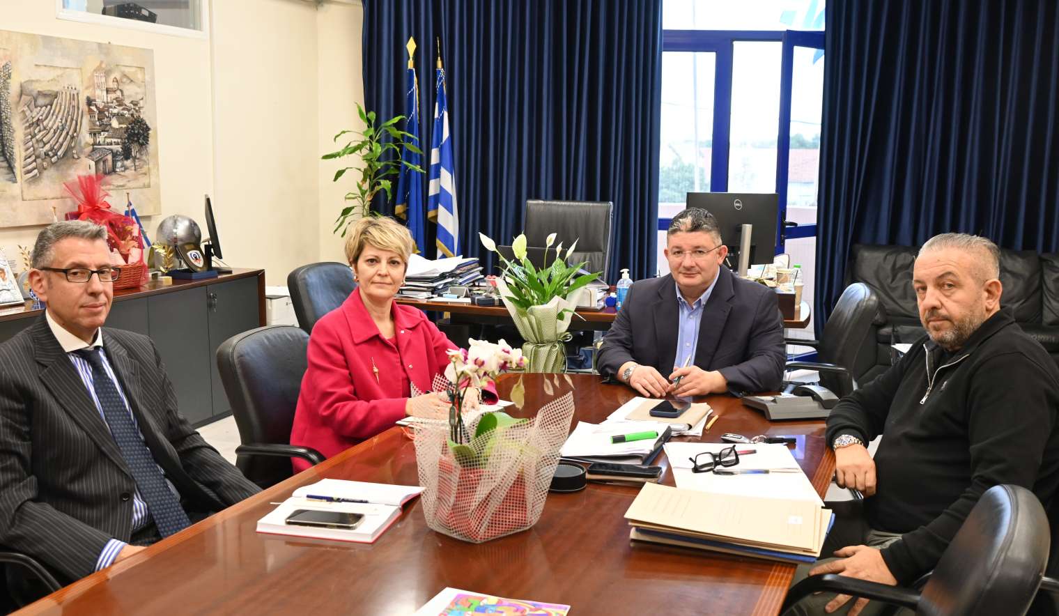 Αχαρνές: Στο επίκεντρο η επέκταση του δικτύου φυσικού αερίου στη συνάντηση Δημάρχου Αχαρνών– Enaon EDA
