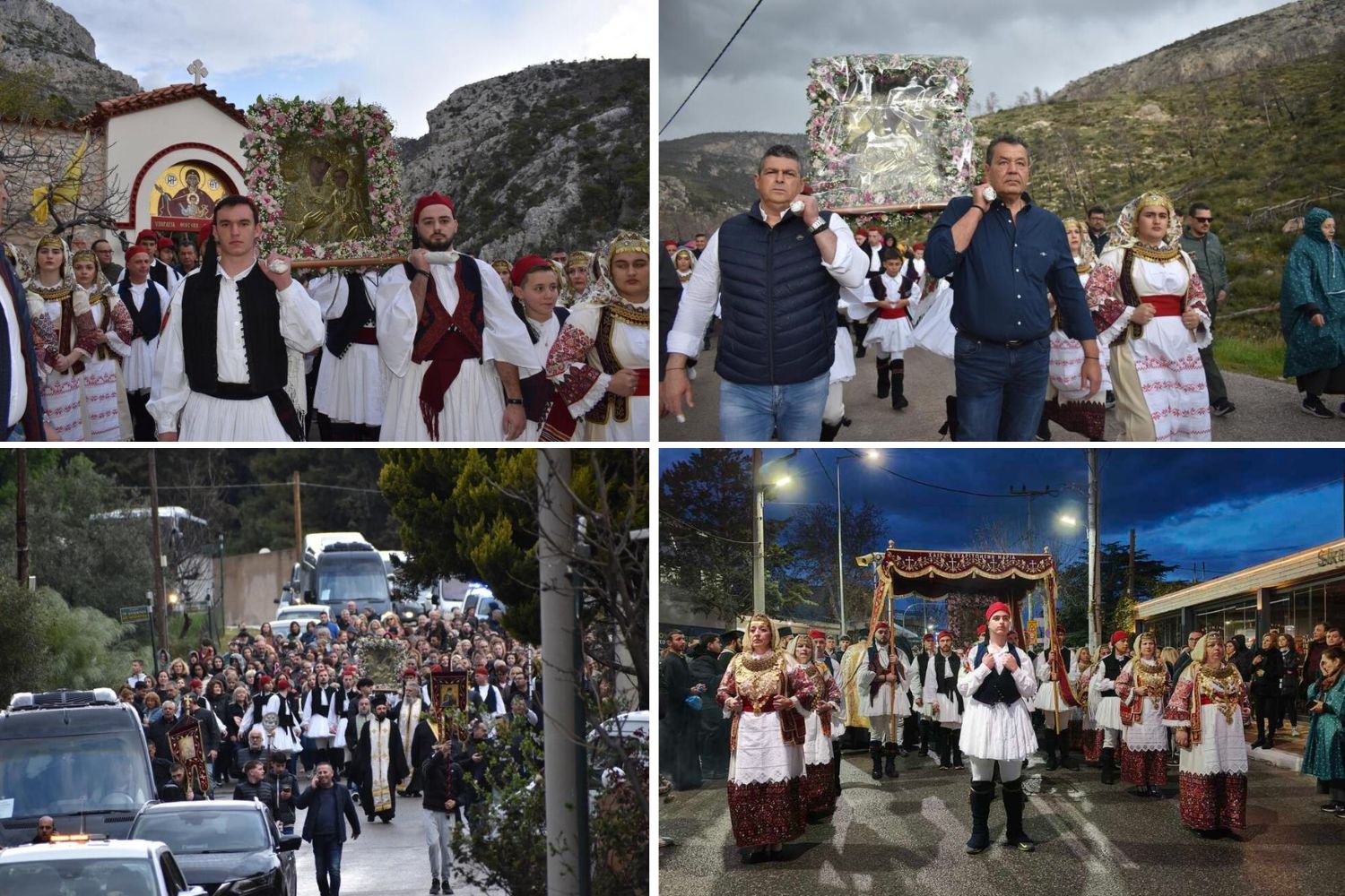 Με σύμμαχο την πίστη που κινεί “βουνά” η κάθοδος της Εικόνας από τη Μονή Κλειστών στα Άνω Λιόσια