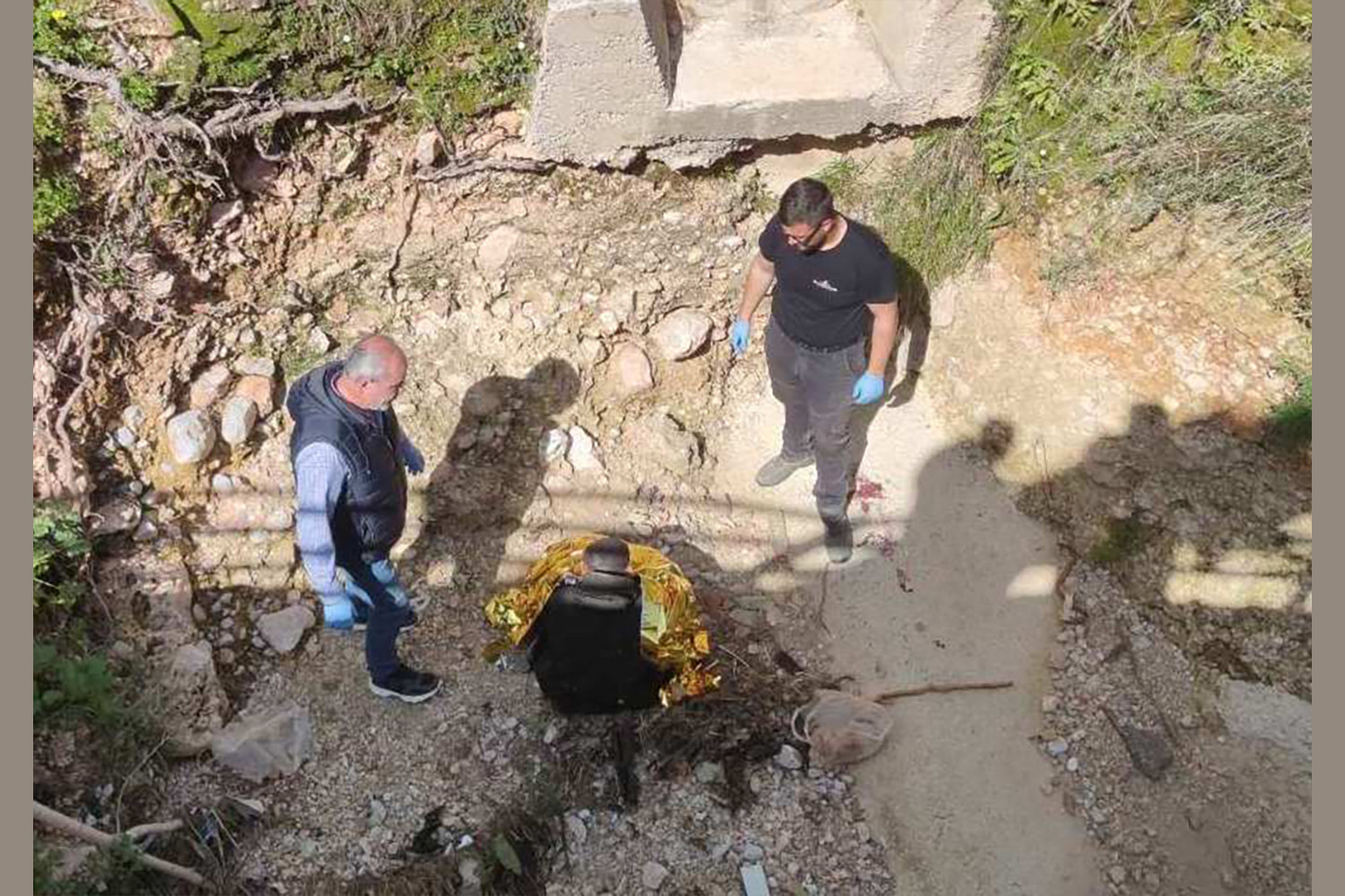Ηλικιωμένο που έπεσε στο κανάλι του Μόρνου στο Πανόραμα Άνω Λιοσίων διέσωσε η Πολιτική Προστασία Δήμου Φυλής