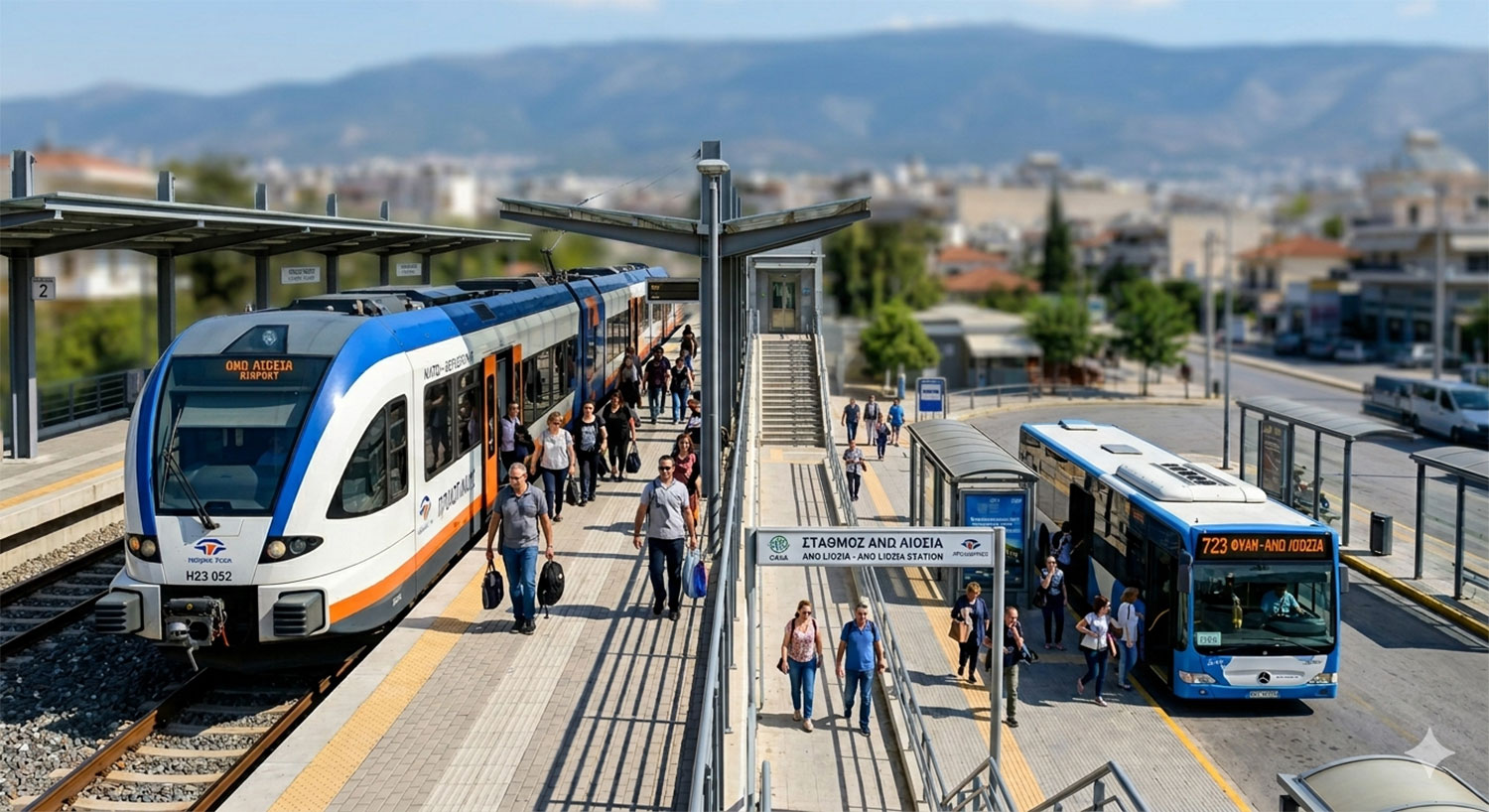Δήμος Φυλής: Πώς να μετακινηθείτε το Σαββατοκύριακο με Προαστιακό, Αττική οδό και λεωφορεία