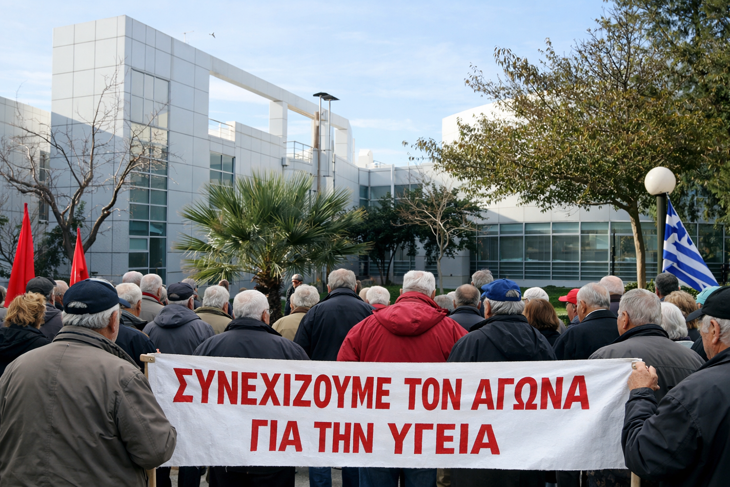 Ένωση Συνταξιούχων ΙΚΑ Δήμου Φυλής: “Θα συνεχίσουμε τον αγώνα για το Τοπικό Ιατρείο Άνω Λιοσίων”