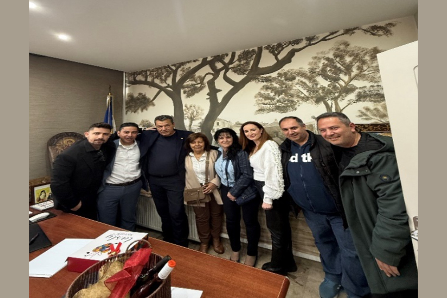 Ο ΑΙΓΕΑΣ: Επίσημη πρώτη συνάντηση του νέου Δ.Σ. με τον δήμαρχο Φυλής Χρήστο Παππού