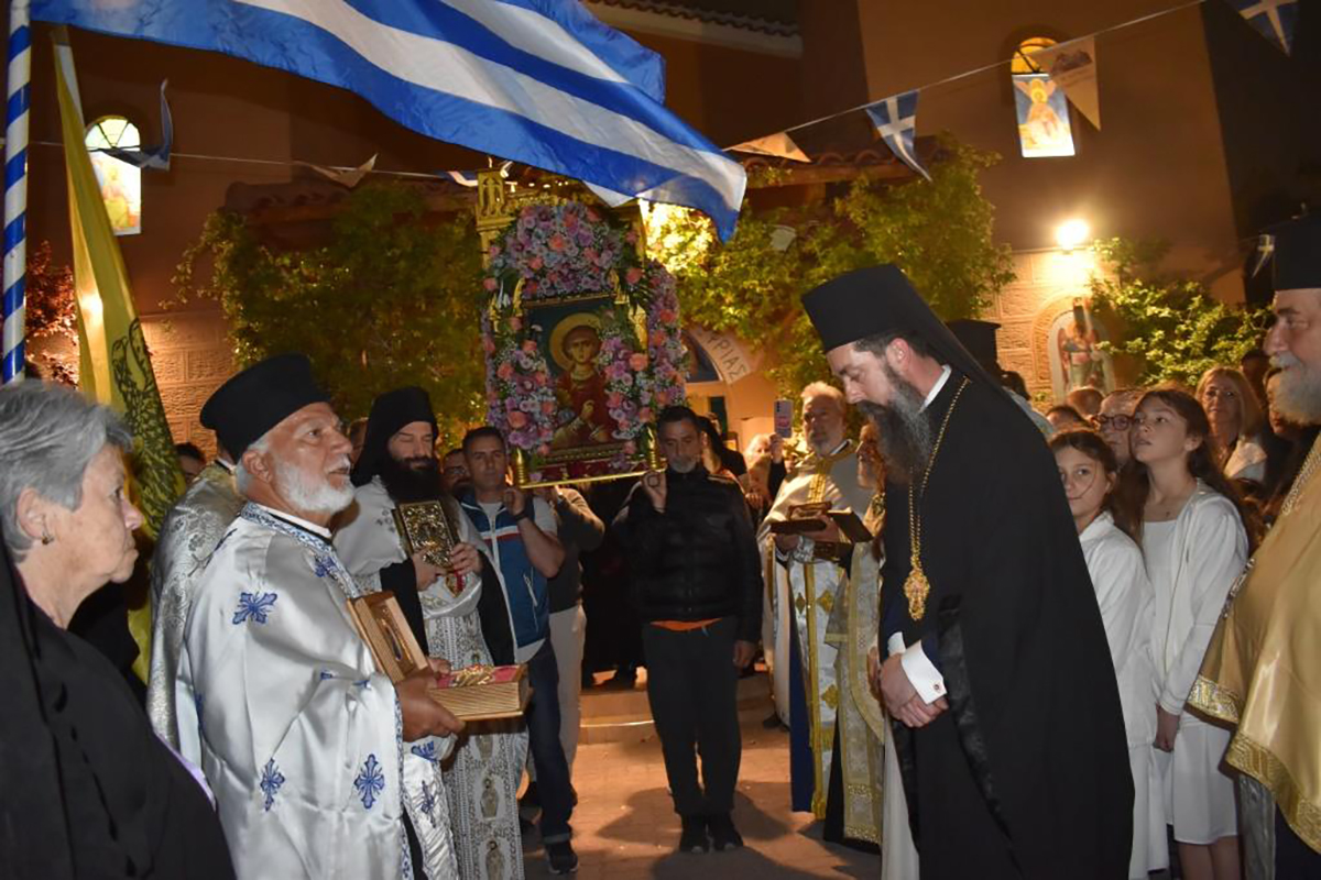 Άνω Λιόσια: Με κατάνυξη η Ζωφριά γιόρτασε τον δικό της Αη Γιώργη