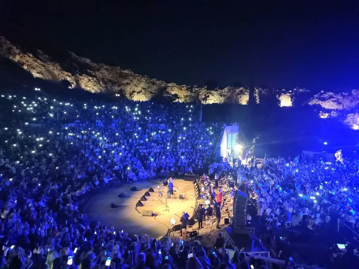 “Βούλιαξε” το θέατρο Πέτρας στο αφιέρωμα για τον Χρήστο Νικολόπουλο – 1300 μαθητές επί σκηνής και γνωστοί καλλιτέχνες έδωσαν ρεσιτάλ