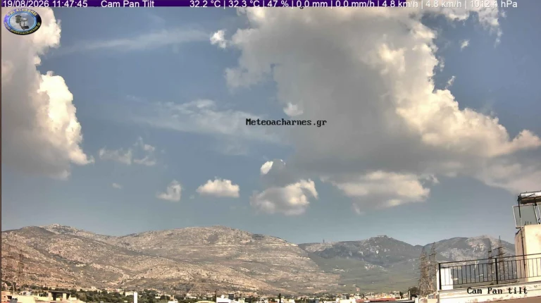 Meteoacharnes: Αρχίζει από αύριο η άνοδος της θερμοκρασίας. Παραμένουν οι ενδείξεις για τριήμερη εισβολή θερμών αερίων μαζών. Η πρόγνωση για Αχαρνές, Ίλιον & Φυλή