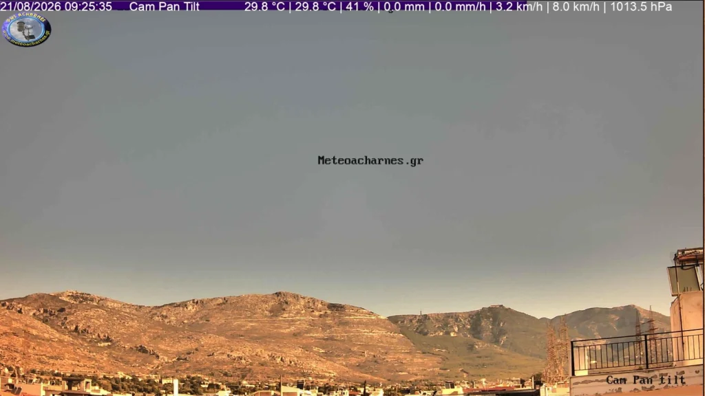 Meteoacharnes: Ολοταχώς για τους 37 βαθμούς. Το μελτέμι θα σώσει πάλι την κατάσταση. Η πρόγνωση για Αχαρνές, Ίλιον & Φυλή