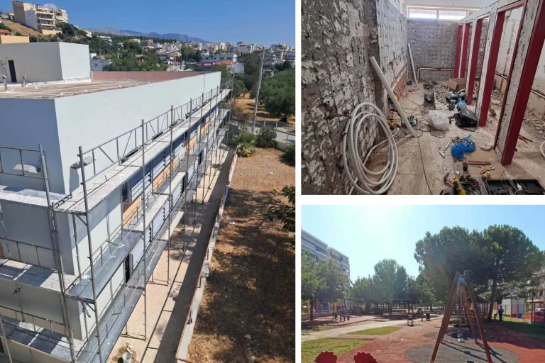 Δήμος Αγίων Αναργύρων-Καματερού: “Οργασμός” εργασιών σε σχολεία και παιδικές χαρές